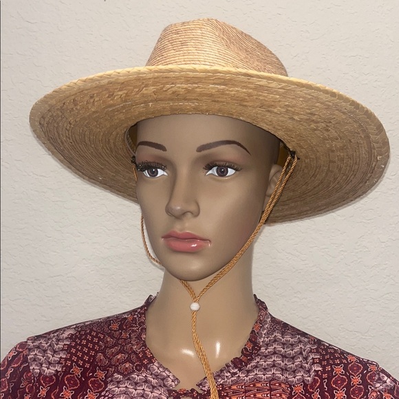 Stylish sahuayo Straw Hat with Yellow Band - Picture 2 of 4